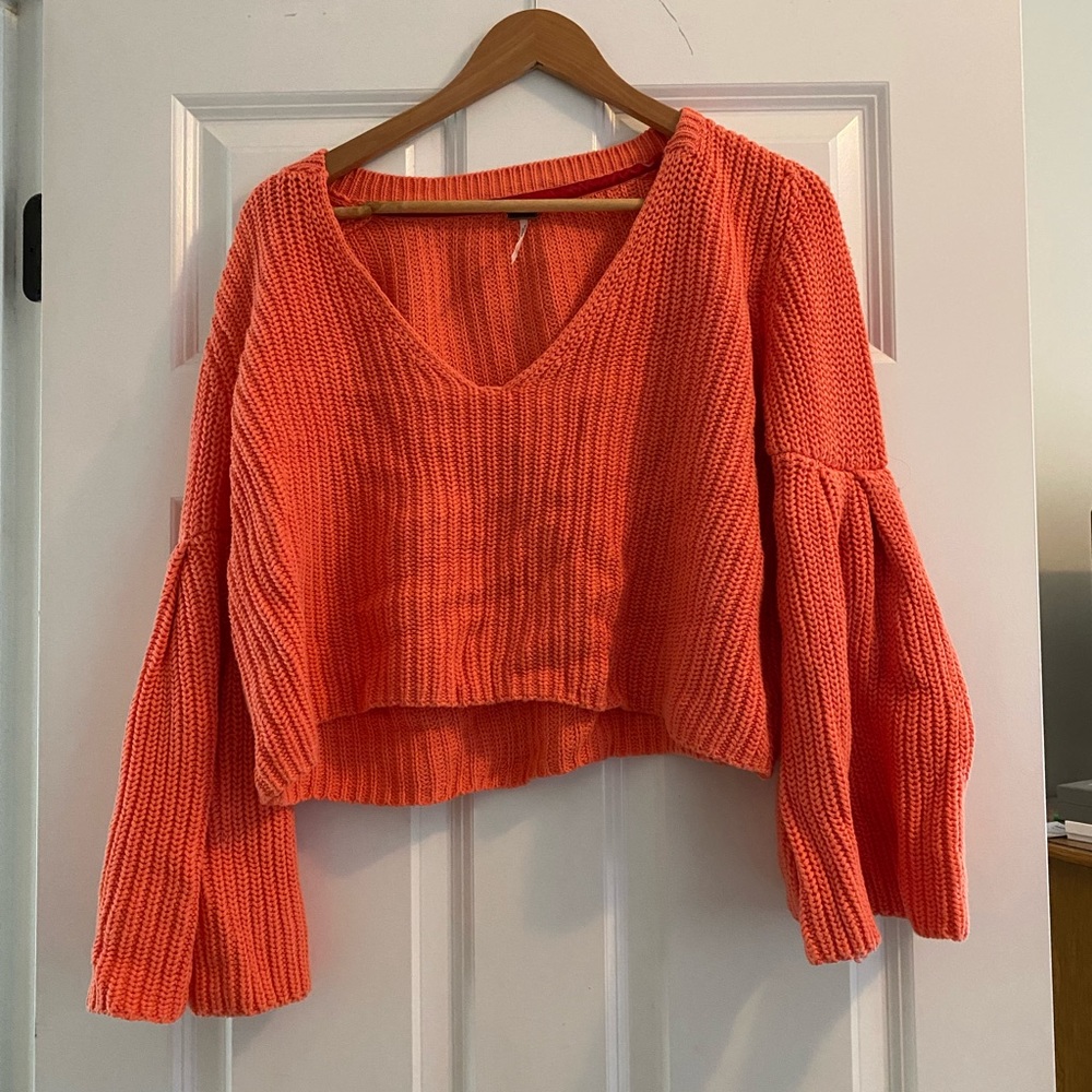 Free People Bell Sleeve Sweater